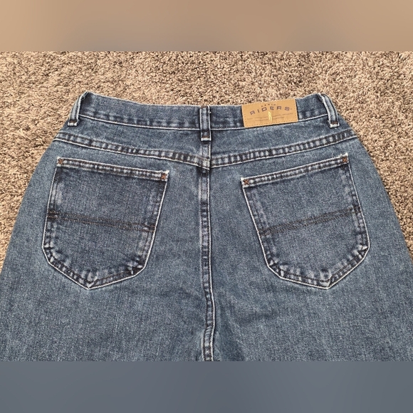 Vintage 90s Riders Jeans Highrise Figure Flattering Straight Leg! Size 10M - Picture 2 of 6